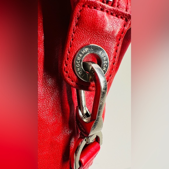 Longchamp Le Pliage Cuir Leather Shoulder Bag - Picture 9 of 16